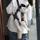Portable cat backpack for spring outing